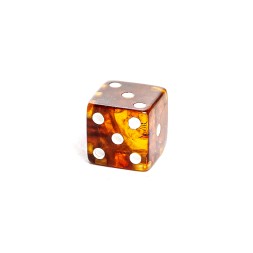 Кубик игральный из Янтаря