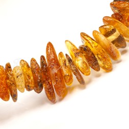 Браслет лечебный &quot;Галька&quot; из Янтаря