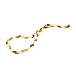 Бусы &quot;Змейка&quot; из Янтаря