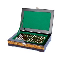 Настольная игра &quot;Домино&quot; из Янтаря и эпоксидной смолы